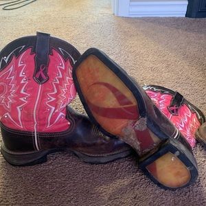Ariat Breast Cancer Awareness boots
